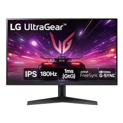 Monitor LG UltraGear 24GS60F-B — painel IPS 24 polegadas com 99% sRGB para home office e produtividade