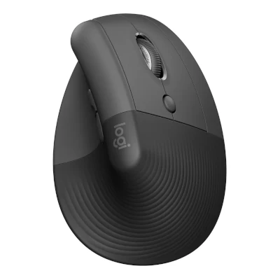 Mouse ergonômico vertical Logitech Lift para mãos pequenas e médias — versão para destros e canhotos