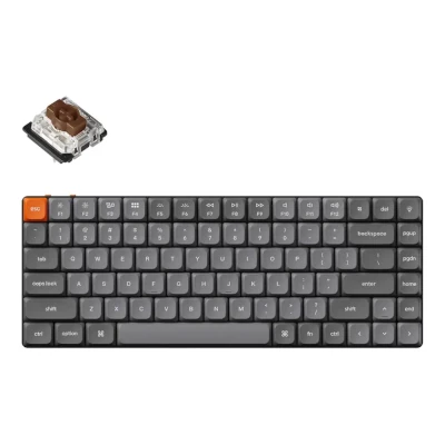Teclado mecânico Keychron K3 Max — layout 75% low profile para trabalho