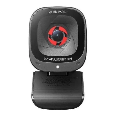Webcam Anker PowerConf C200 — 2K com obturador de privacidade físico