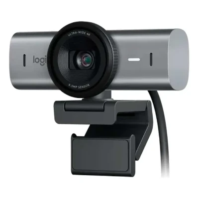 Webcam Logitech MX Brio 705 for Business — 4K corporativa com foco automático