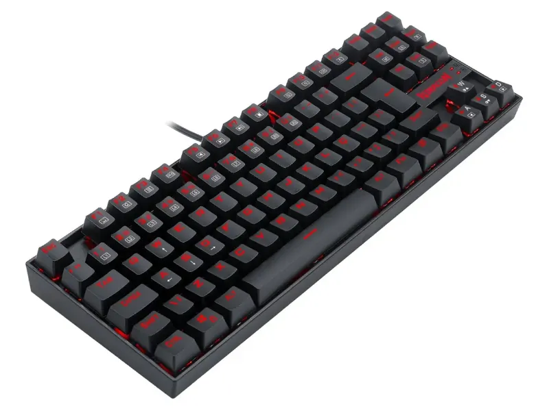 Teclado mecânico Redragon K552 Kumara TKL, switch Brown ABNT2