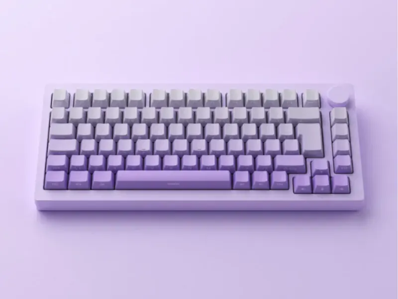 Teclado MonsGeek M1W V3 HE-SP sem fio com switch magnético Hall Effect e bateria de 6000 mAh