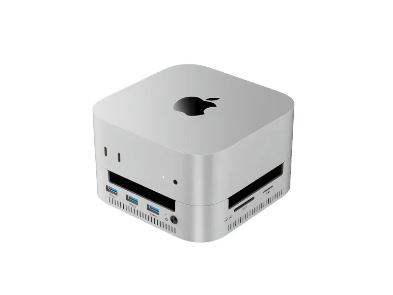 Dock Acasis com dois slots NVMe para Mac mini